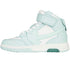 Off White Out Of Office Mid Top Mint Leather Sneakers