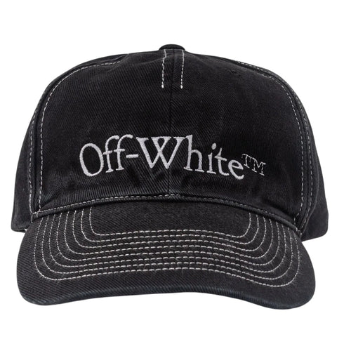 Off White Bookish Ow Black Baseball Cap