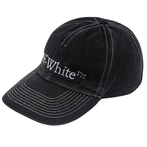 Off White Bookish Ow Black Baseball Cap
