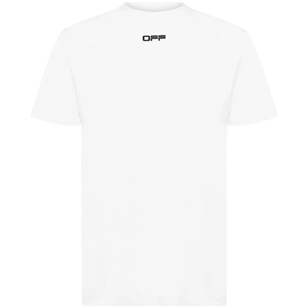 Off White Arrow Outline White Sports T Shirt