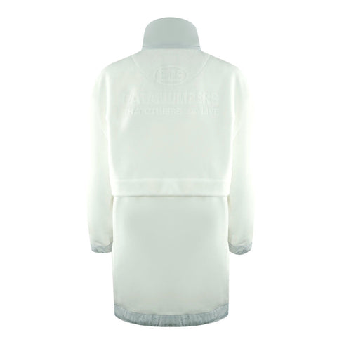 Parajumpers Oum White Long Pull Over Jumper