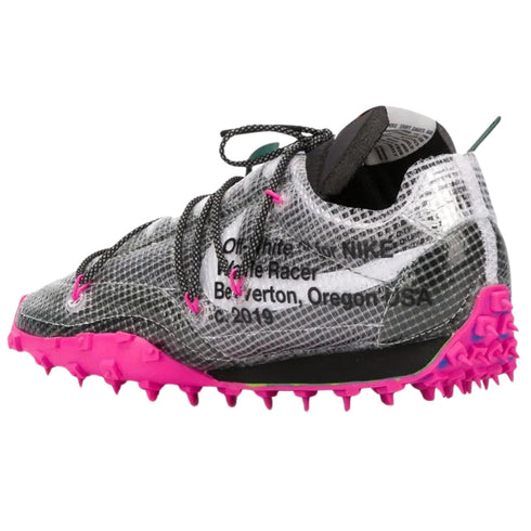 Nike X Off White Vapour Street Black Laser Fuchsia Black Shoes