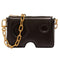 Off White Burrow Zipped Pouch Black Shoulder Bag