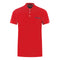 Aquascutum Boxed Logo Red Polo Shirt