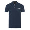 Aquascutum Boxed Logo Navy Blue Polo Shirt - Style Centre Wholesale