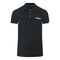 Aquascutum Boxed Logo Black Polo Shirt