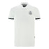 Aquascutum Branded Collar White Polo Shirt