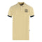 Aquascutum Branded Collar Beige Polo Shirt