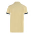 Aquascutum Branded Collar Beige Polo Shirt