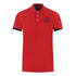 Aquascutum Branded Collar Red Polo Shirt