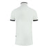 Aquascutum Branded Shoulder Tipped White Polo Shirt P00323 01