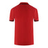 Aquascutum Branded Shoulder Tipped Red Polo Shirt