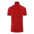 Aquascutum Branded Shoulder Tipped Red Polo Shirt