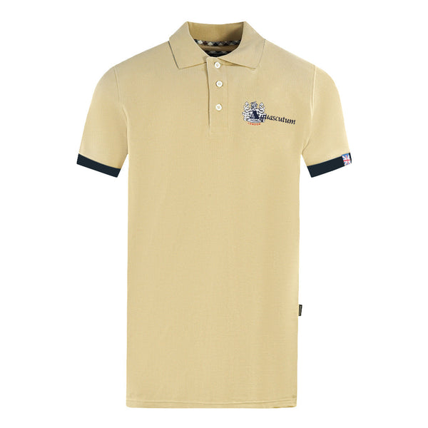 Aquascutum London Aldis Beige Polo Shirt