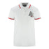 Aquascutum Aq 1851 Embroidered Tipped White Polo Shirt