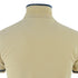 Aquascutum Aq 1851 Embroidered Tipped Beige Polo Shirt