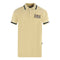 Aquascutum London Union Jack Beige Polo Shirt