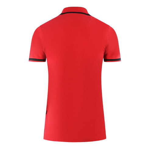 Aquascutum London Union Jack Red Polo Shirt - Style Centre Wholesale