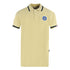Aquascutum London Embroidered Badge Beige Polo Shirt