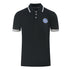 Aquascutum London Embroidered Badge Black Polo Shirt