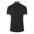 Aquascutum London Embroidered Badge Black Polo Shirt
