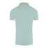 Aquascutum Tipped Aldis Light Blue Polo Shirt