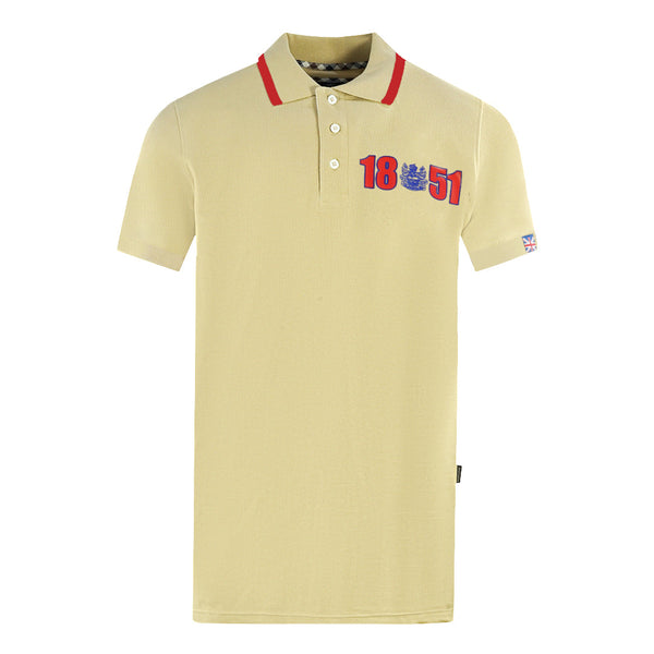 Aquascutum London 1851 Beige Polo Shirt 1