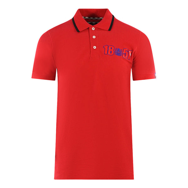 Aquascutum London 1851 Red Polo Shirt