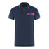 Aquascutum London 1851 Navy Blue Polo Shirt 1
