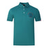 Aquascutum Aldis London Logo Green Polo Shirt