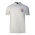 Aquascutum Aldis London Logo Grey Polo Shirt