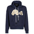 Palm Angels Kill The Bear Spray Paint Navy Blue Hoodie Pmbb058F21Fle0124660 - Style Centre Wholesale