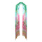 Inoa Palm Leaves 1948 Multicoloured Long Rectangular Scarf
