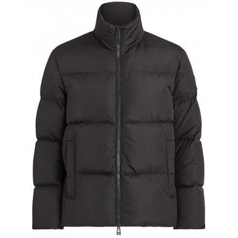 Belstaff Grid Paxton Black Down Jacket - Style Centre Wholesale