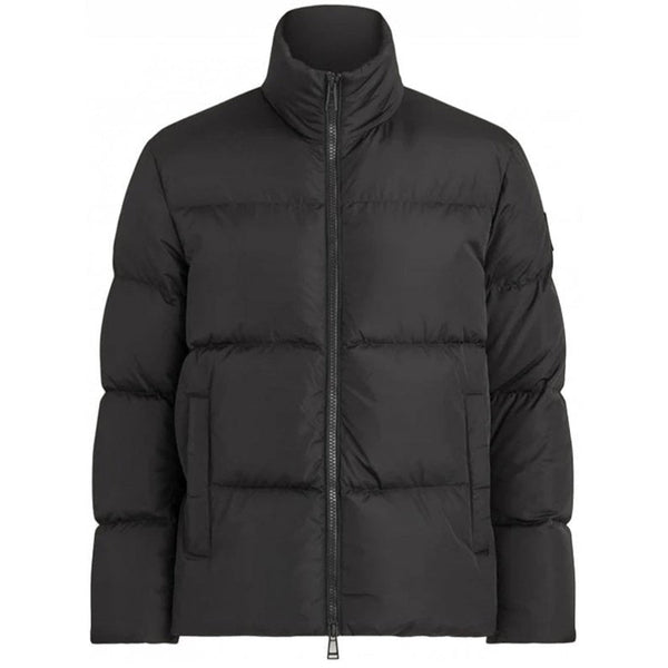 Belstaff Grid Paxton Black Down Jacket - Style Centre Wholesale