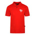 Philipp Plein Sport Tiger Slash Logo Red Polo Shirt PIPS1200