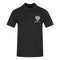 Philipp Plein Sport Block Chest Logo Black Polo Shirt