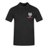 Philipp Plein Sport Block Chest Logo Black Polo Shirt