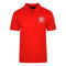 Philipp Plein Sport Circle Chest Logo Red Polo Shirt PIPS1214
