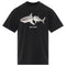 Palm Angels Classic Shark Design Black T Shirt