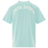 Palm Angels Classic Shark Design Light Blue T Shirt