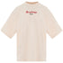 Palm Angels California Logo Oversized Fit Beige T Shirt
