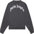 Palm Angels Gd Curved Logo Washed Black Sweater