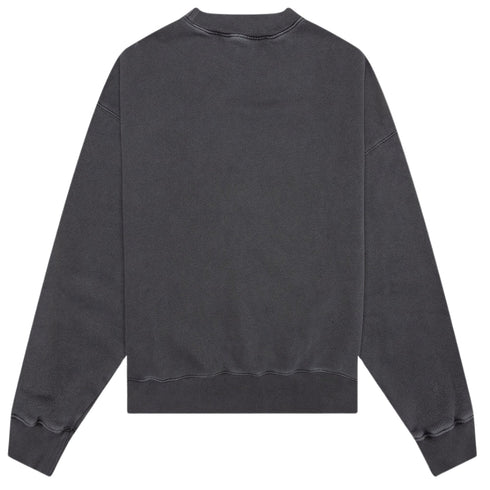 Palm Angels Gd Curved Logo Washed Black Sweater