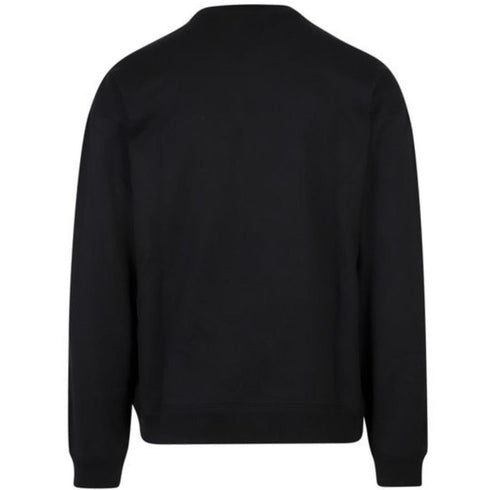 Palm Angels Logo Crew Black Sweater PMBA0262S22FLE0091001