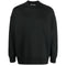 Palm Angels Patched Logo Vintage Black Crew Neck Sweater