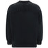 Palm Angels Patched Logo Vintage Black Crew Neck Sweater