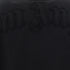 Palm Angels Patched Logo Vintage Black Crew Neck Sweater