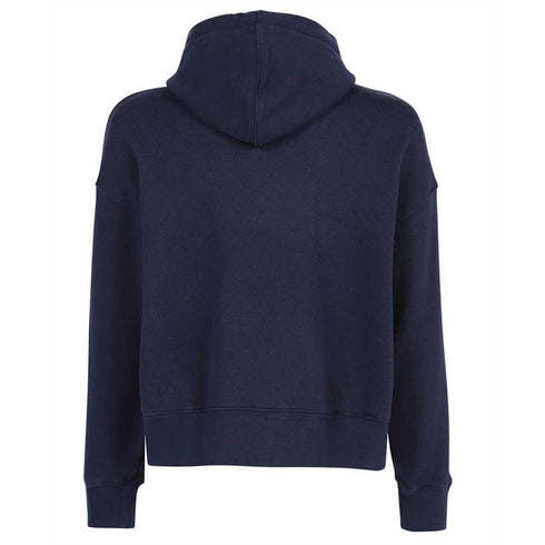 Palm Angels Kill The Bear Spray Paint Navy Blue Hoodie Pmbb058F21Fle0124660 - Style Centre Wholesale