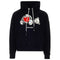 Palm Angels Kill The Bear In Love Black Hoodie PMBB058R21FLE010 1001
